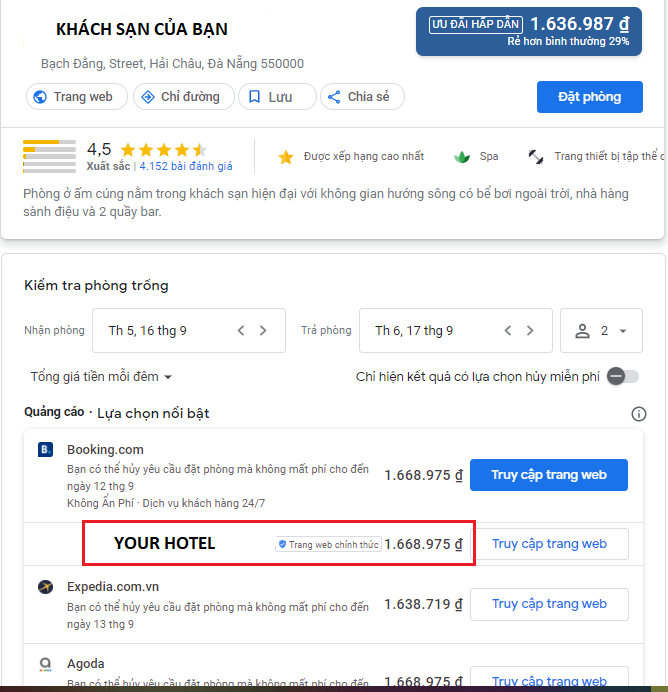 google-free-booking-inks